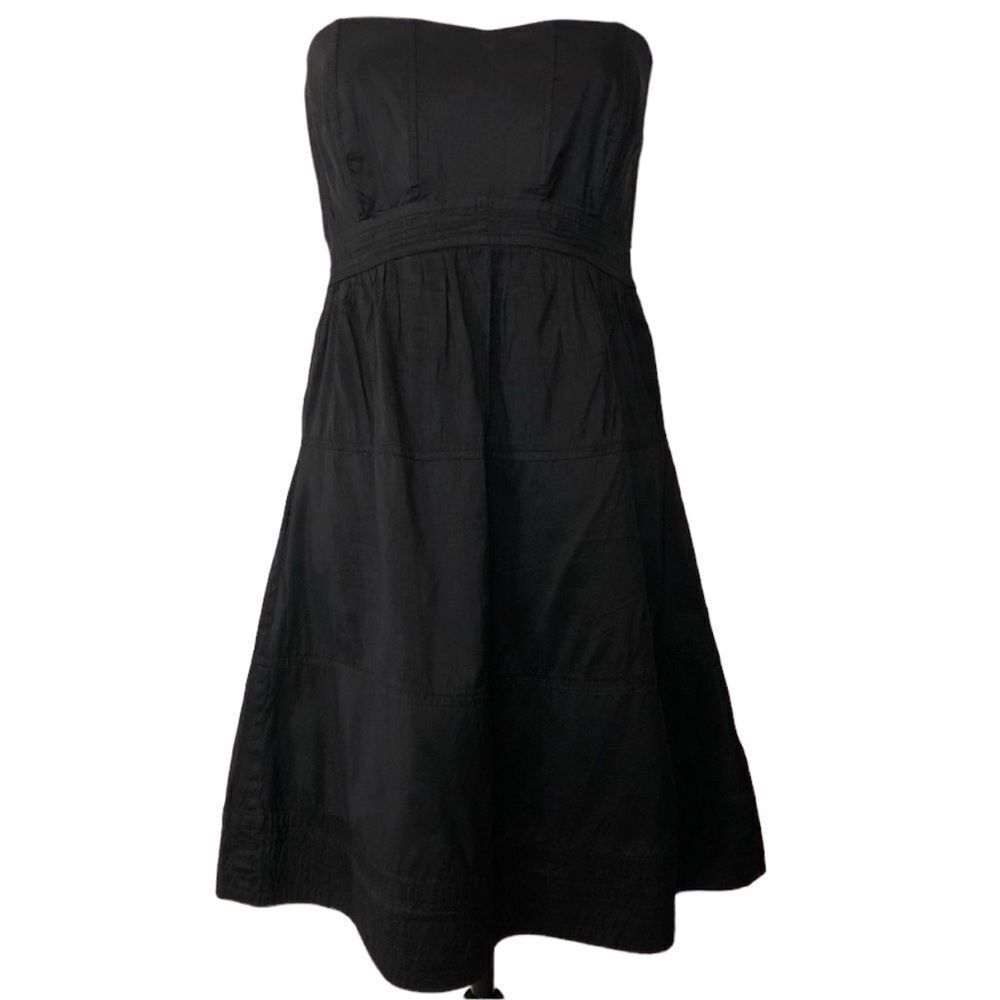 Christians Celle Calypso 100% silk black dress, M